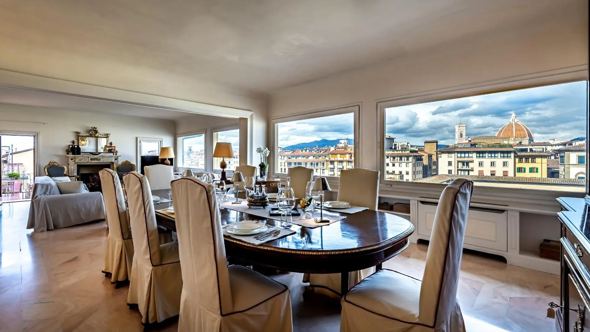 Yd Penthouse Breathtaking Views Over Ponte Vecchio Florence Apartment